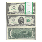 2017 A $ 2 Federal Reserve Pack Lucky 777