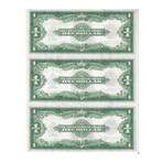 1923 $ 1 Silver Certificates 3 Consecutive # 609 - 611