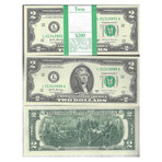 2017 A $ 2 Federal Reserve Pack # Lucky 888