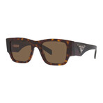 Men's Fashion PR-10ZS-2AU06B Sunglasses // Dark Havana + Dark Brown