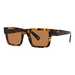 Men's Fashion PR-19WSF-VAU2Z1 Sunglasses // Honey Tortoise + Brown