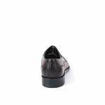 Adrien Dress Shoe // Bordeaux + Black (Euro: 44)