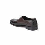 Tristian Cross Buckle Dress Shoe // Brown (Euro: 41)