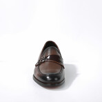 Ian Cross Buckle Loafer // Brown (Euro: 46)