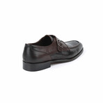 Tristian Cross Buckle Dress Shoe // Brown (Euro: 41)