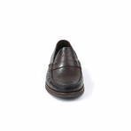 Charlie Textured Loafers // Brown (Euro: 45)