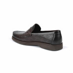 Charlie Textured Loafers // Brown (Euro: 45)