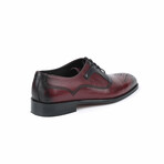 Adrien Dress Shoe // Bordeaux + Black (Euro: 44)