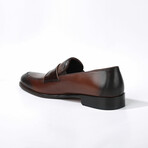 Ian Cross Buckle Loafer // Brown (Euro: 46)