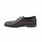 Tristian Cross Buckle Dress Shoe // Brown (Euro: 41)