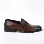 Ian Cross Buckle Loafer // Brown (Euro: 46)