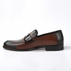 Ian Cross Buckle Loafer // Brown (Euro: 46)