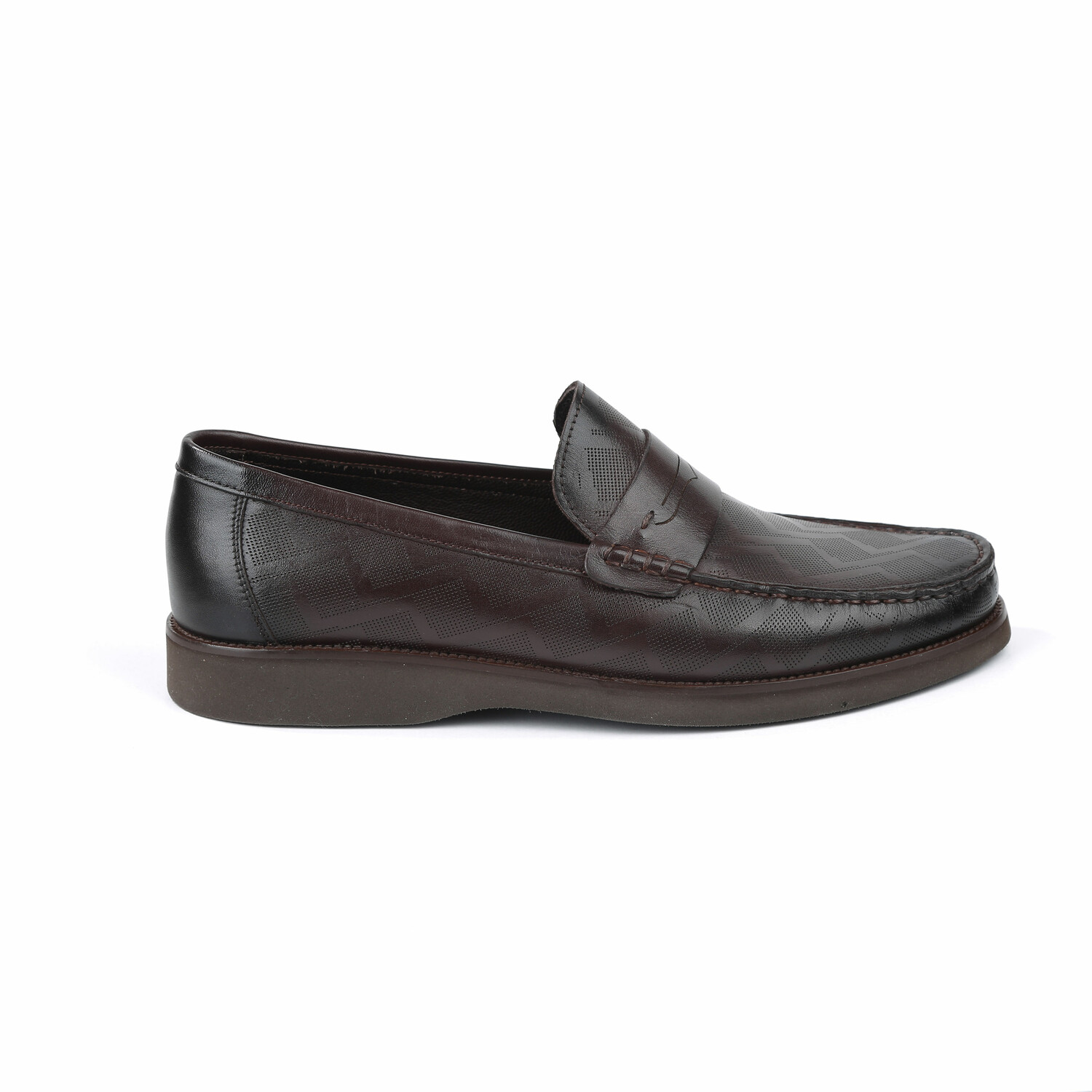 Charlie Textured Loafers // Brown (Euro: 39) - Deckard Footwear - Touch ...