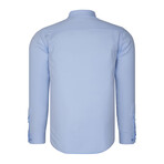 Single Pocket Button-Up Shirt // Light Blue (Small)