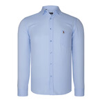 Single Pocket Button-Up Shirt // Light Blue (Small)
