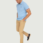 Belgium Short Sleeve Polo Shirt // Ice Blue (S)