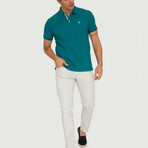 Belgium Short Sleeve Polo Shirt // Teal (S)
