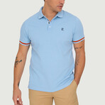Belgium Short Sleeve Polo Shirt // Ice Blue (S)