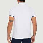 Belgium Short Sleeve Polo Shirt // White (S)