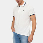 Amsterdam Short Sleeve Polo Shirt // Off White (S)