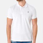 Wheaton Short Sleeve Polo Shirt // White (S)