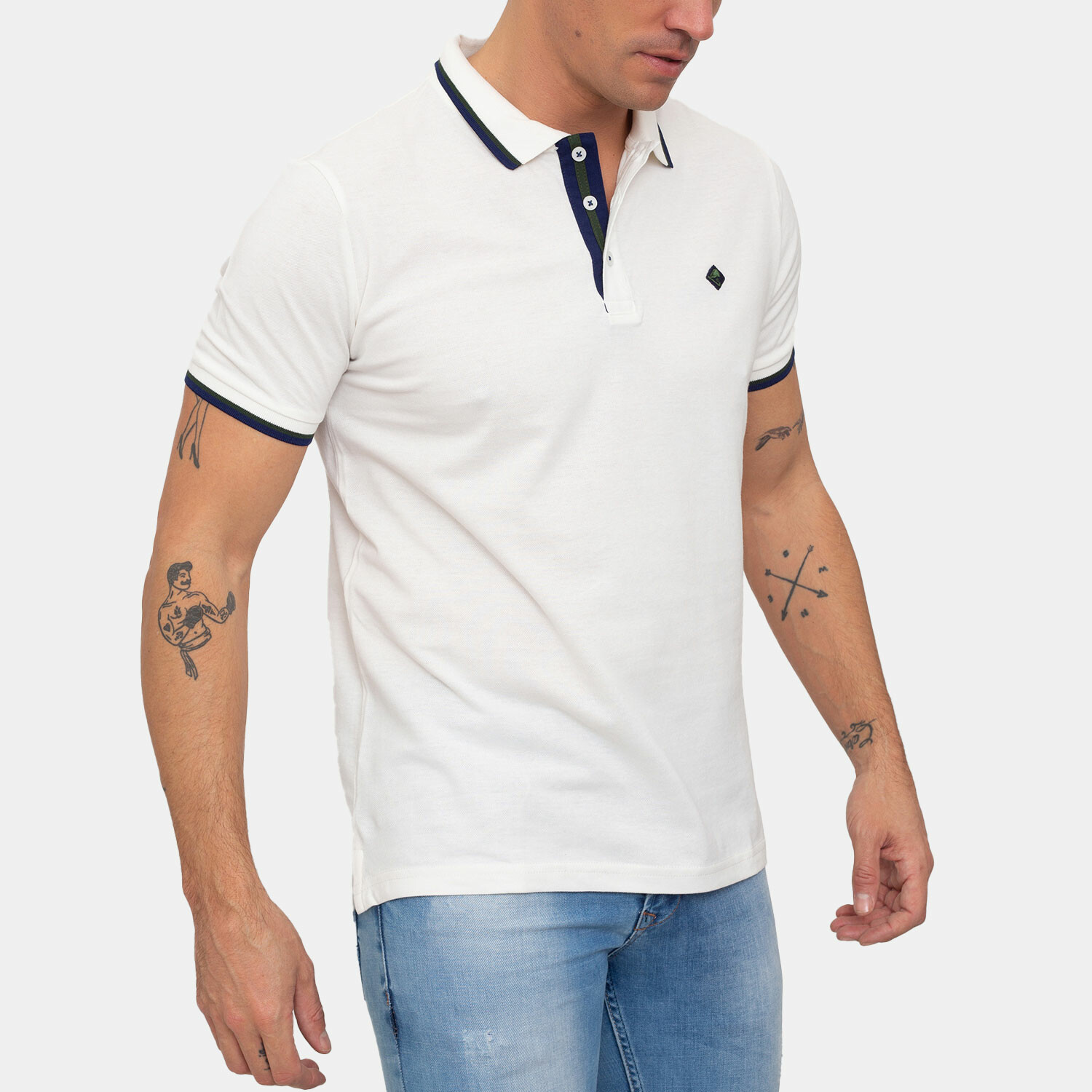 4xl white polo outlet shirt