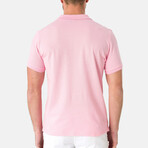 Wheaton Short Sleeve Polo Shirt // Pink (S)