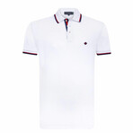 Amsterdam Short Sleeve Polo Shirt // White (S)