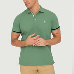 Belgium Short Sleeve Polo Shirt // Green (S)