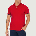 Belgium Short Sleeve Polo Shirt // Red Rouge (S)
