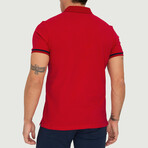 Belgium Short Sleeve Polo Shirt // Red Rouge (S)