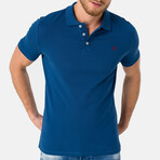 Wheaton Short Sleeve Polo Shirt // Royal Blue (S)