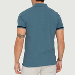 Belgium Short Sleeve Polo Shirt // Indigo (S)