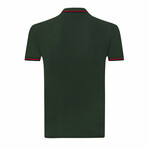 Amsterdam Short Sleeve Polo Shirt // Deep Green (S)