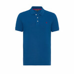 Wheaton Short Sleeve Polo Shirt // Royal Blue (S)