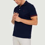 Belgium Short Sleeve Polo Shirt // Navy (S)