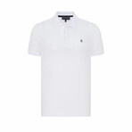 Wheaton Short Sleeve Polo Shirt // White (S)