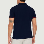 Belgium Short Sleeve Polo Shirt // Navy (S)