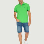 Belgium Short Sleeve Polo Shirt // Neon Green (2XL)