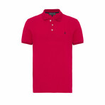 Wheaton Short Sleeve Polo Shirt // Bordeaux (S)