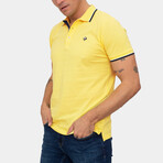 Amsterdam Short Sleeve Polo Shirt // Yellow (S)