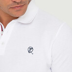 Belgium Short Sleeve Polo Shirt // White (S)