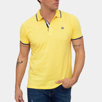 Amsterdam Short Sleeve Polo Shirt // Yellow (S)