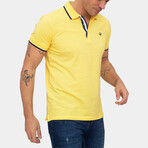 Amsterdam Short Sleeve Polo Shirt // Yellow (S)