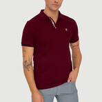 Belgium Short Sleeve Polo Shirt // Bordeaux (S)