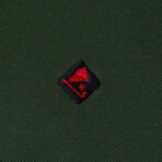 Amsterdam Short Sleeve Polo Shirt // Deep Green (S)