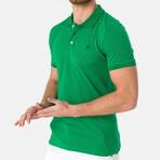 Wheaton Short Sleeve Polo Shirt // Green (S)