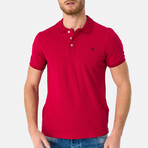 Wheaton Short Sleeve Polo Shirt // Bordeaux (S)