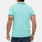 Amsterdam Short Sleeve Polo Shirt // Ice Blue (S)