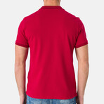 Wheaton Short Sleeve Polo Shirt // Bordeaux (S)